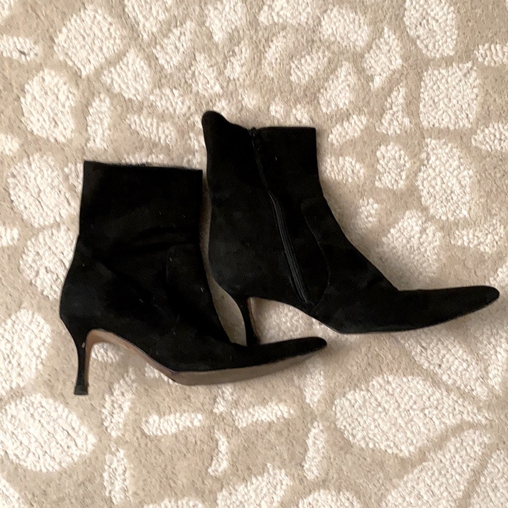 Jolie heeled Italian leather ankle boots